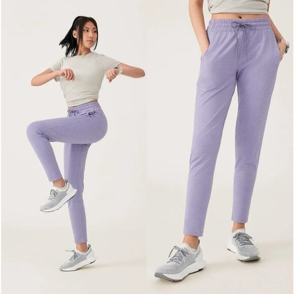allbirds Pants - Allbirds Womens Performance Joggers Small Purple Merino Wool Blend Pockets